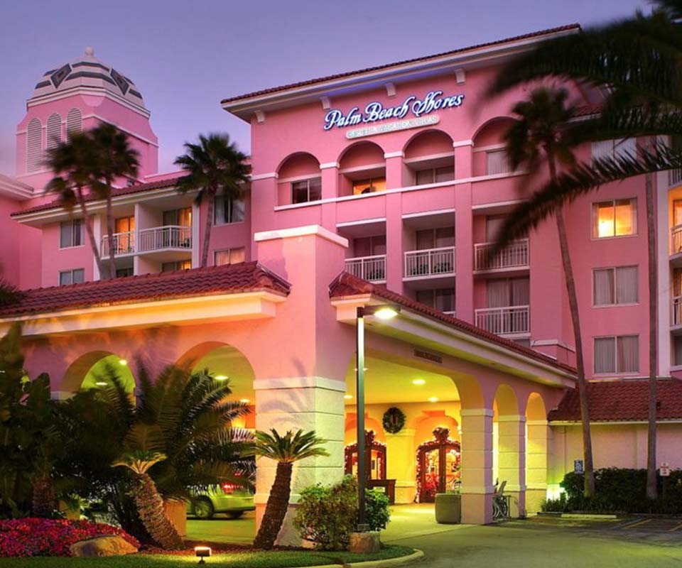 Palm Beach Shores Resort Entrance